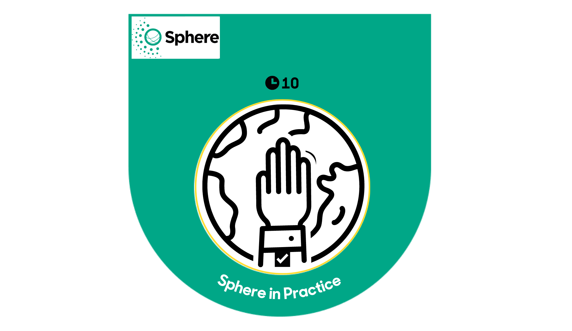 Earn a HPass badge when you complete the Sphere in Practice course